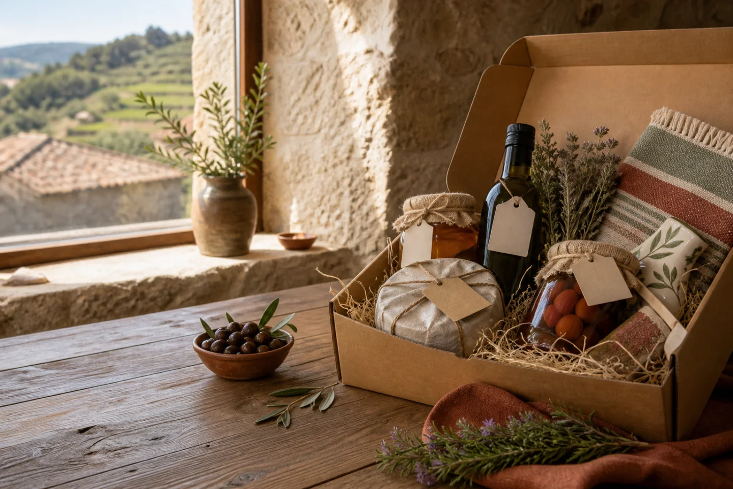 VillageBox selection of local products